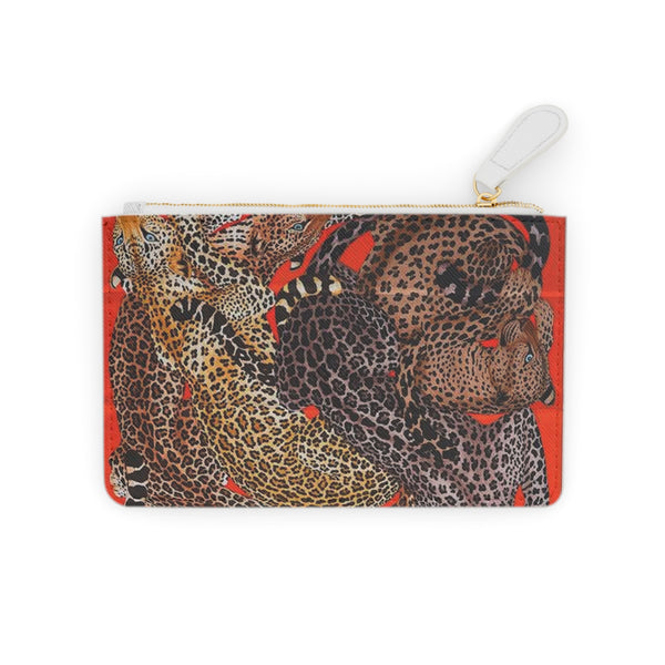 Leopard Mini Clutch Bag