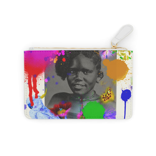 Ancestors paint Mini Clutch Bag