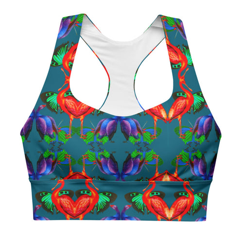 RENATE Print Longline Sports Bra